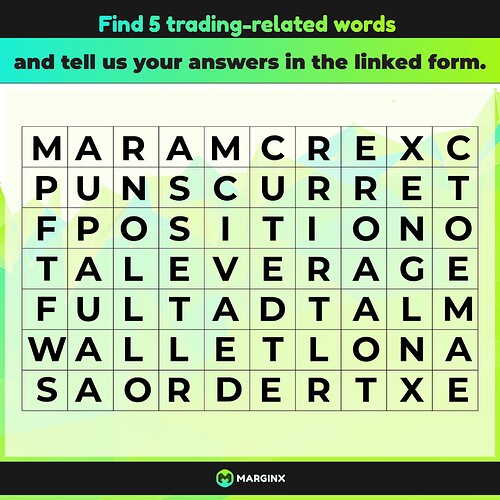 Find-5-trading-words