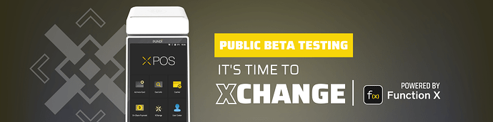 XChange beta testing
