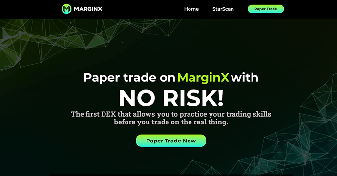 We are the first DEX that allows you to practice your trading skills with TEST TOKENS before you trade on the real thing.