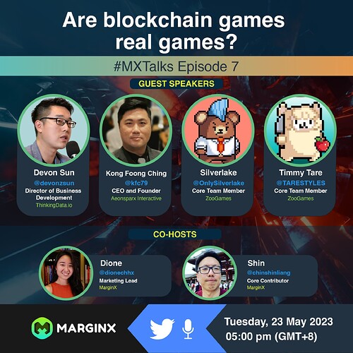 #MXTalks Episode 7 - Are blockchain games real games? with speakers
